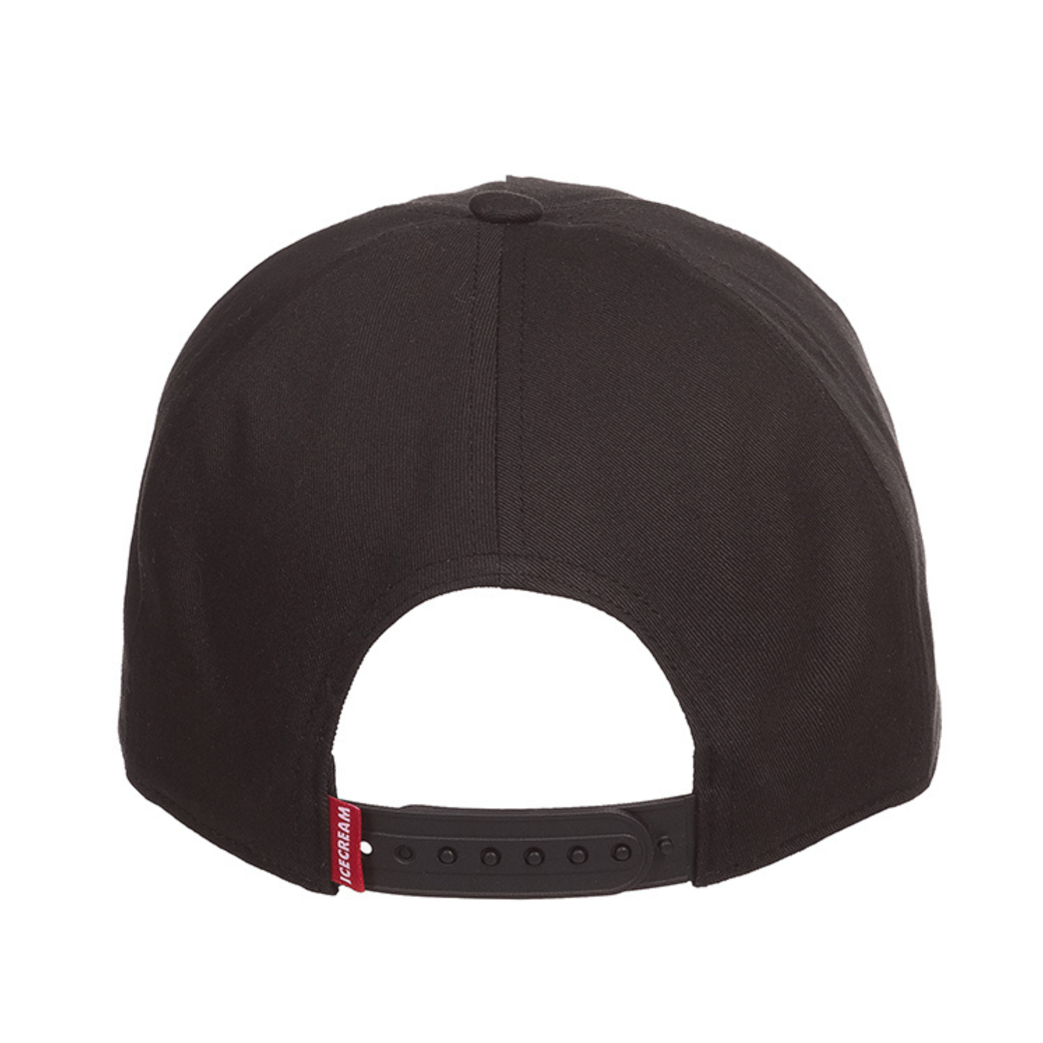 Icecream "Cone" Snapback Hat (Black)