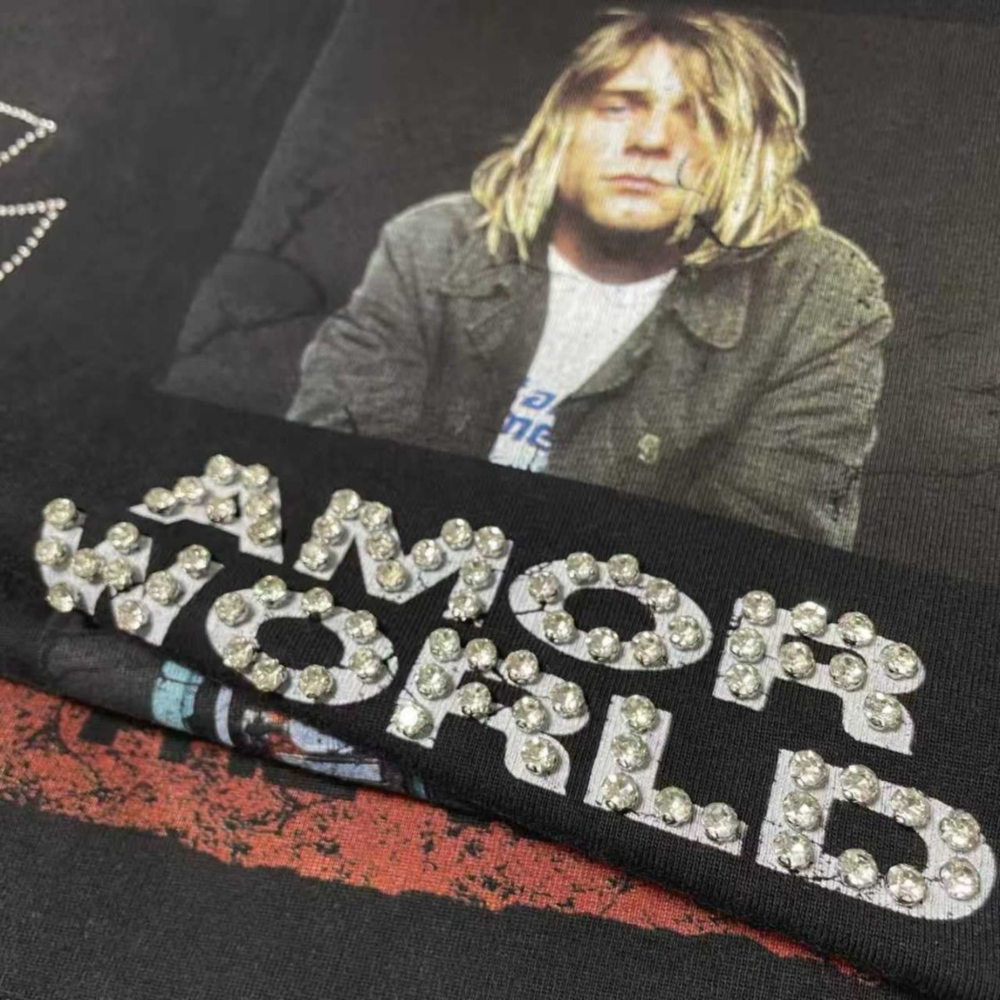 Stile De Amor "SA WORLD STONE" Tee (Black Wash)