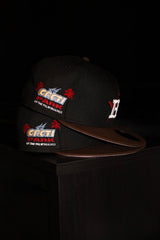 New Era Houston Astros Cacti Park of The Palm Beaches Travis Scott Patch Fitted (Black/Brown)