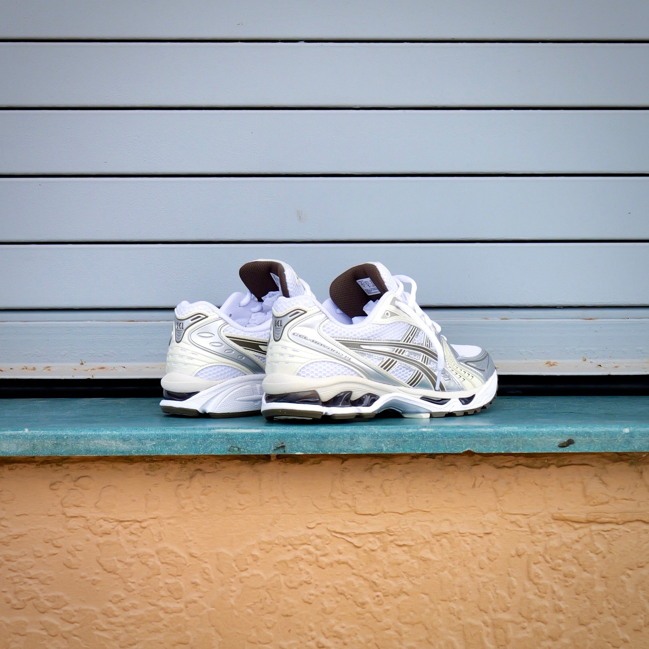 Mens Asics Gel-Kayano 14 (White/Ivory) - Asics