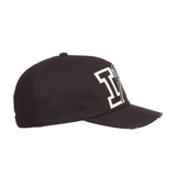 Icecream "Cone" Snapback Hat (Black)