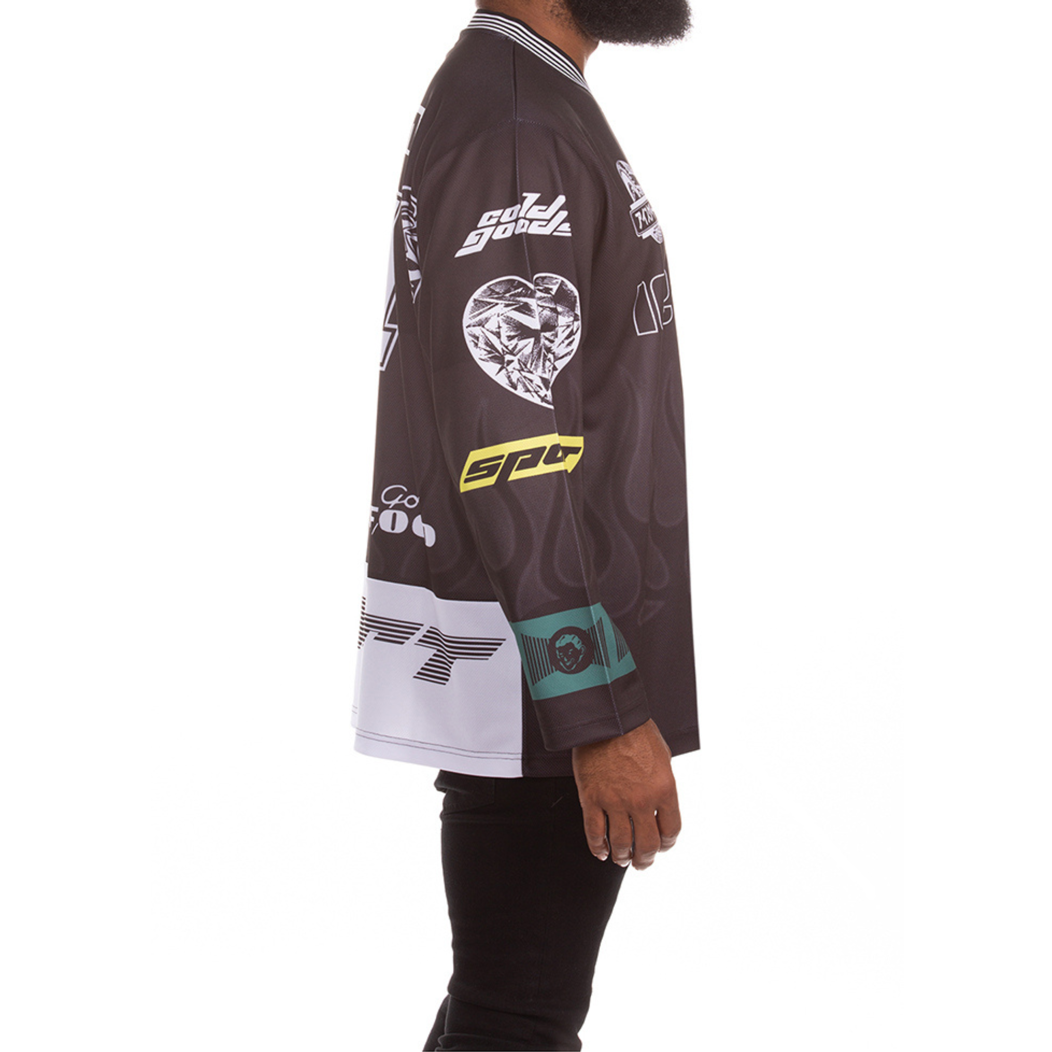 Icecream "Good Food" Jersey LS (Black) - Ice Cream