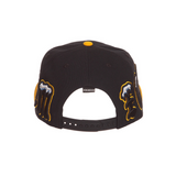 Icecream Wrap Snapback Hat (Black) - Ice Cream