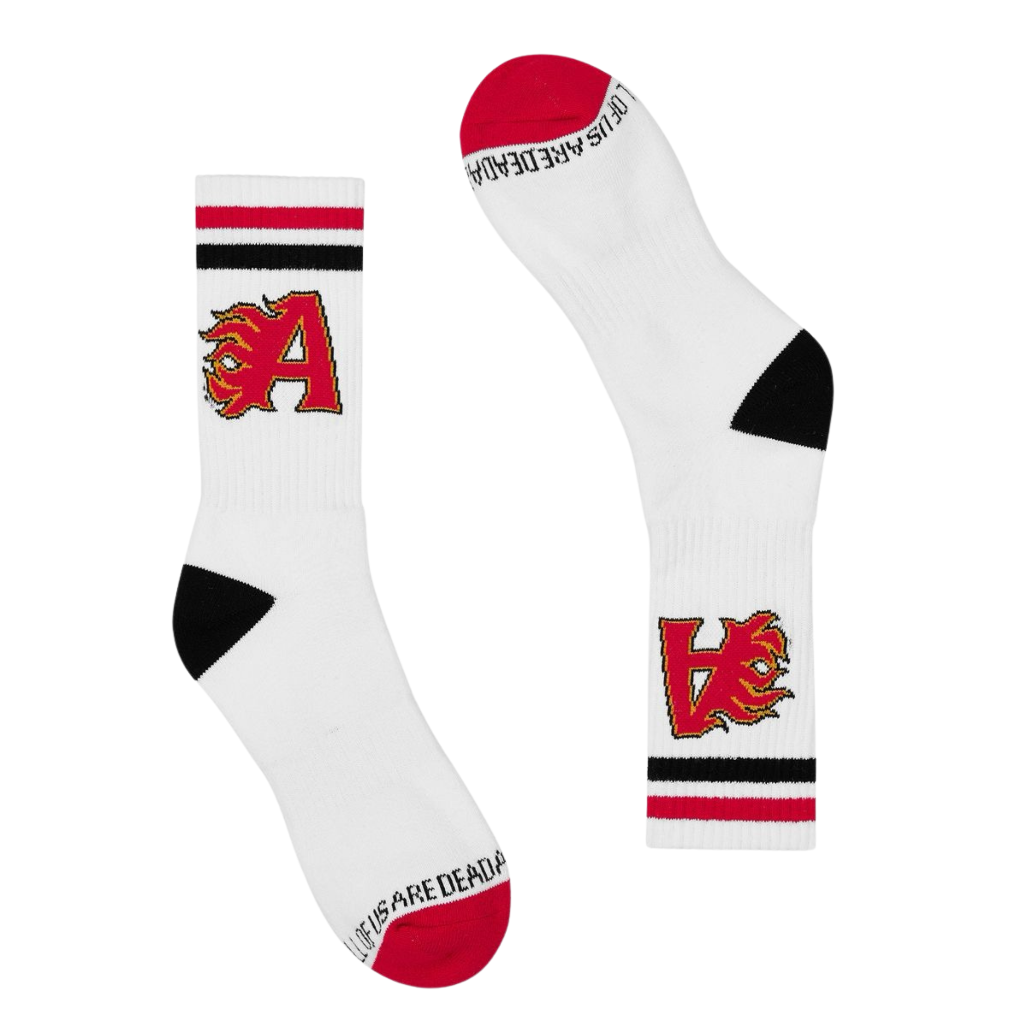 All Human "THE SOCK v2" (White/Black/Red) - All Human