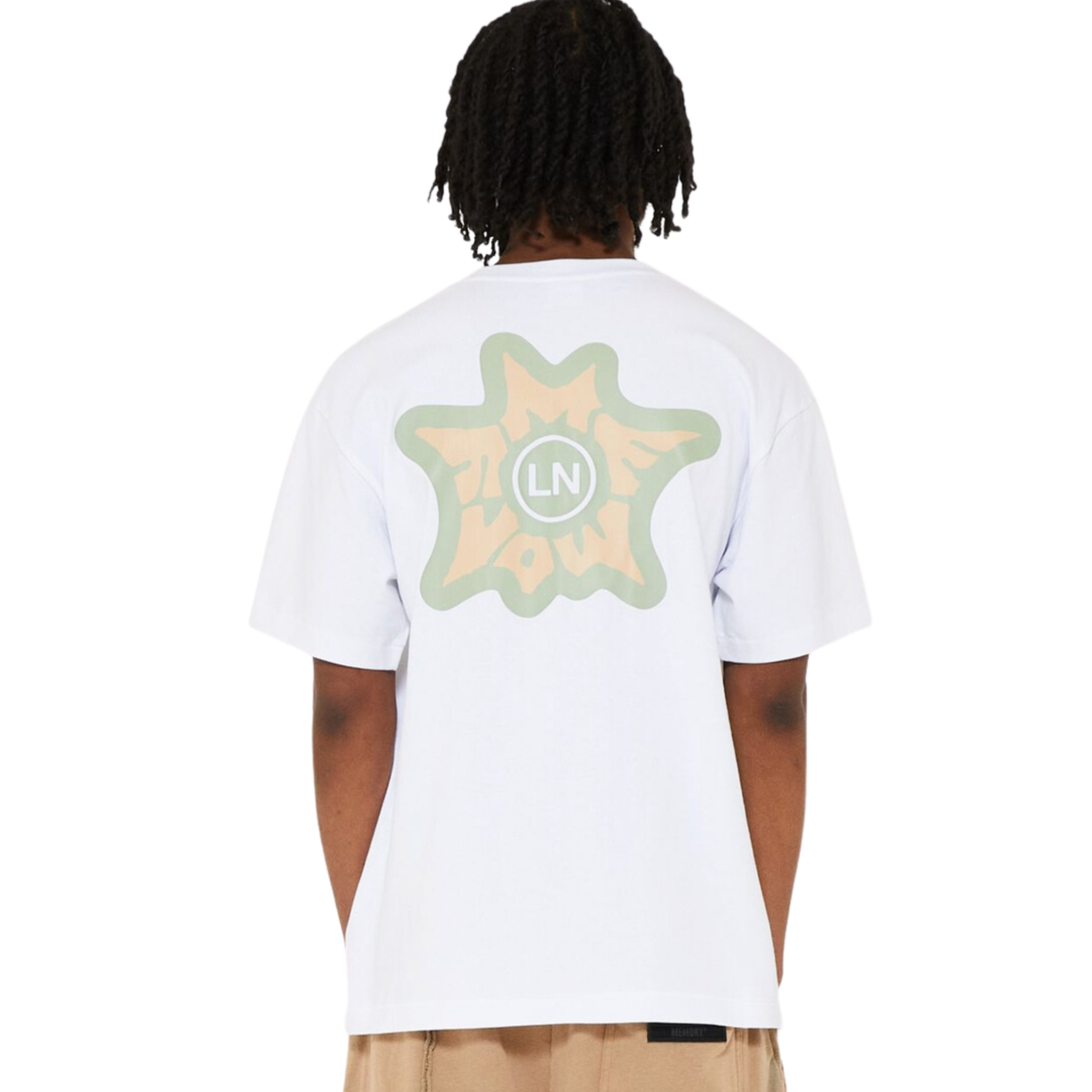 Memory Lane Blast Stroke Tee (White) - Memory Lane