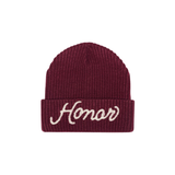 Honor The Gift "HONOR HEAVY KNIT" BEANIE (Berry)