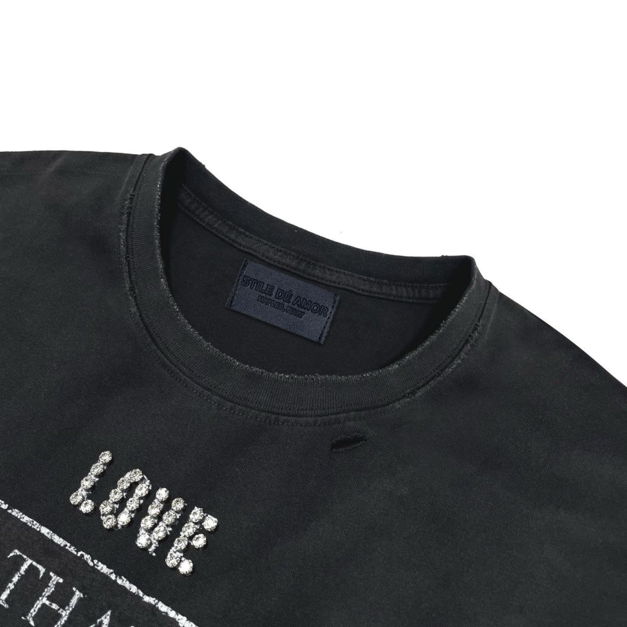 Stile De Amor "AMOR IN DESIRES" Tee (Black Wash)
