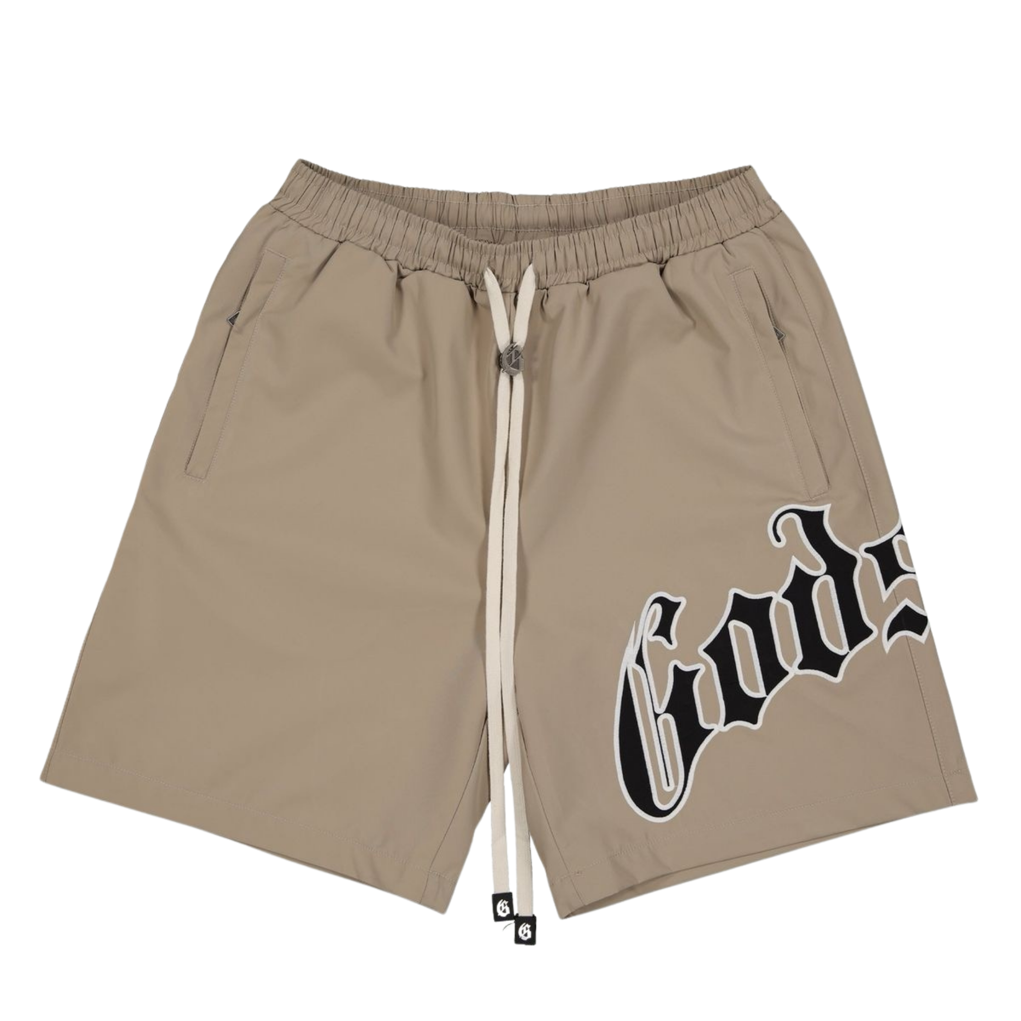 Godspeed OG Logo Nylon Shorts (Sand)