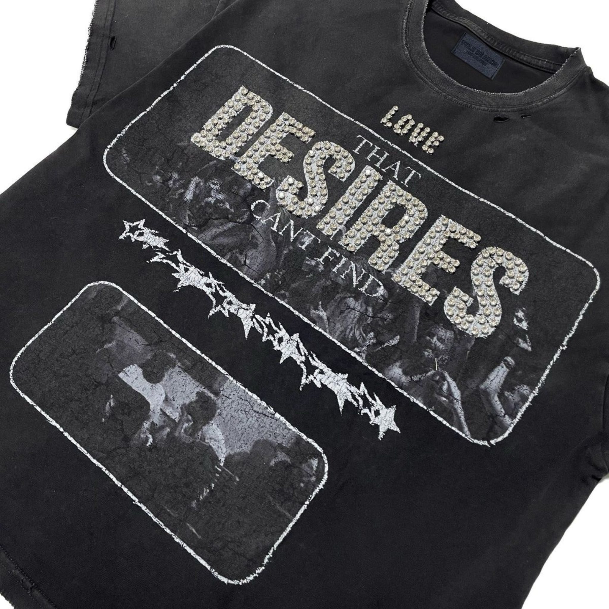 Stile De Amor "AMOR IN DESIRES" Tee (Black Wash)