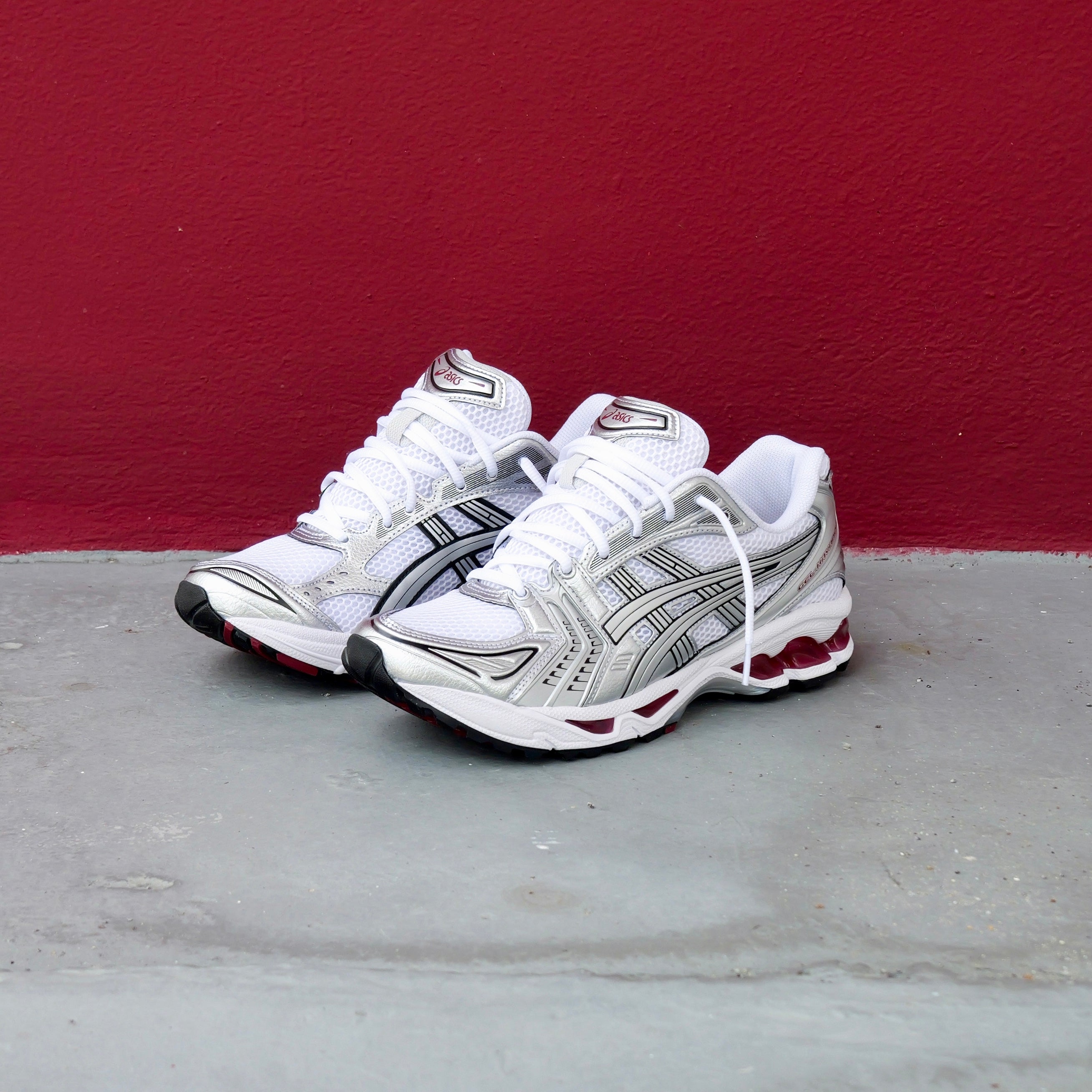 Mens Asics Gel-Kayano 14 (White/Pure Silver)