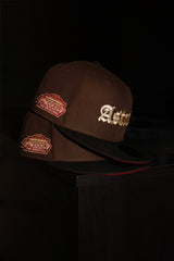 New Era Houston Astros Astrodome The Original Side Patch Fitted (Brown/Black)