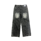 Mixed Emotion "Grey Stone" Baggy Jeans