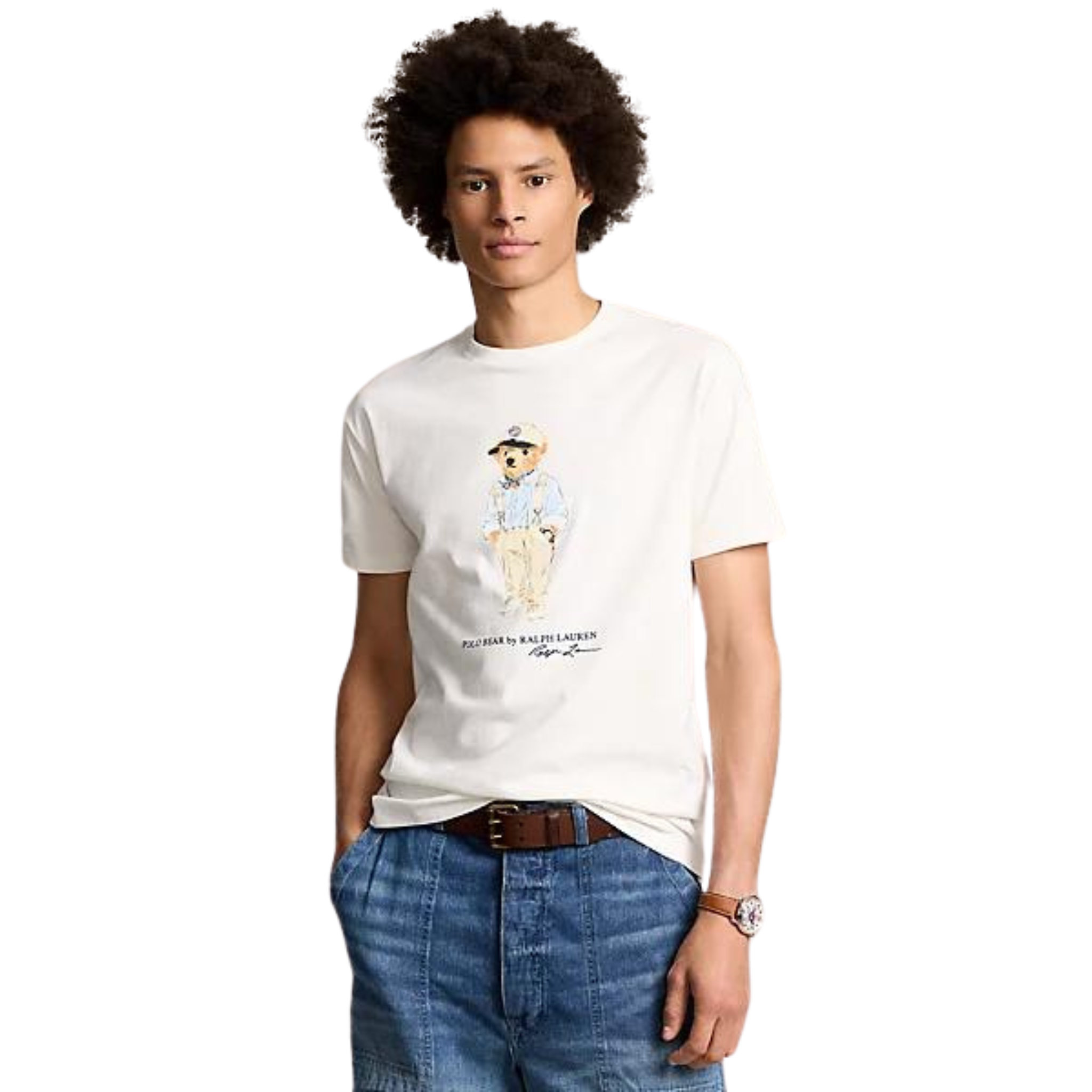 Polo Ralph Lauren Polo Bear Jersey T-Shirt (White) - Polo Ralph Lauren