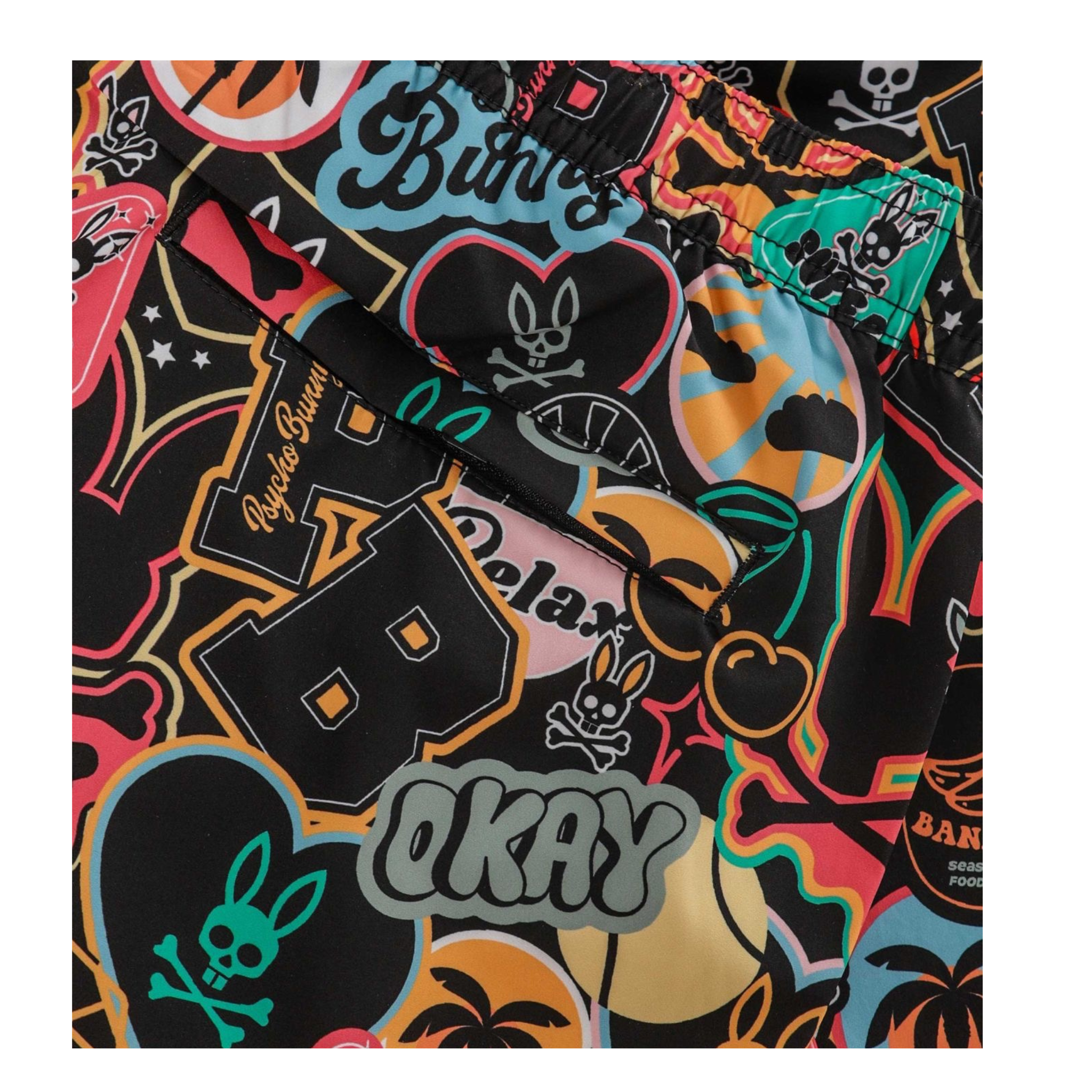 Psycho Bunny "Marco" Swim Trunks