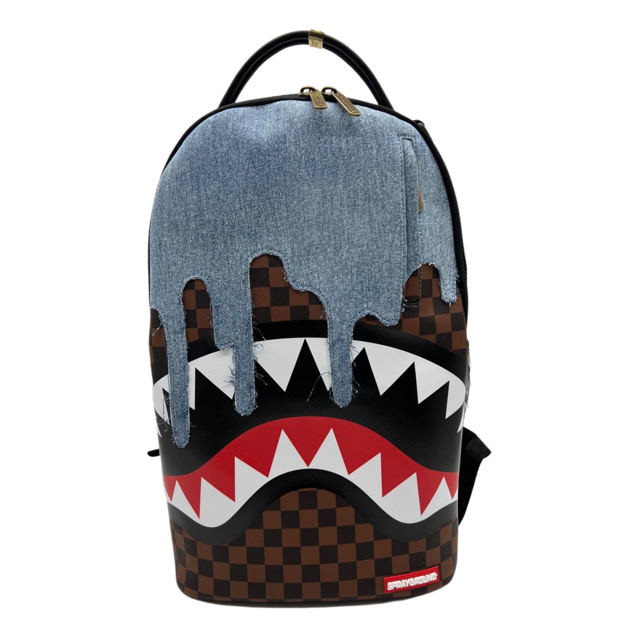 Sprayground Denim Drip DLXSV Backpack (B6262)