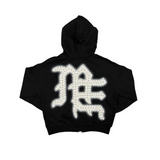 Mixed Emotion "Black End" Rhinestone Hoodie (Black)