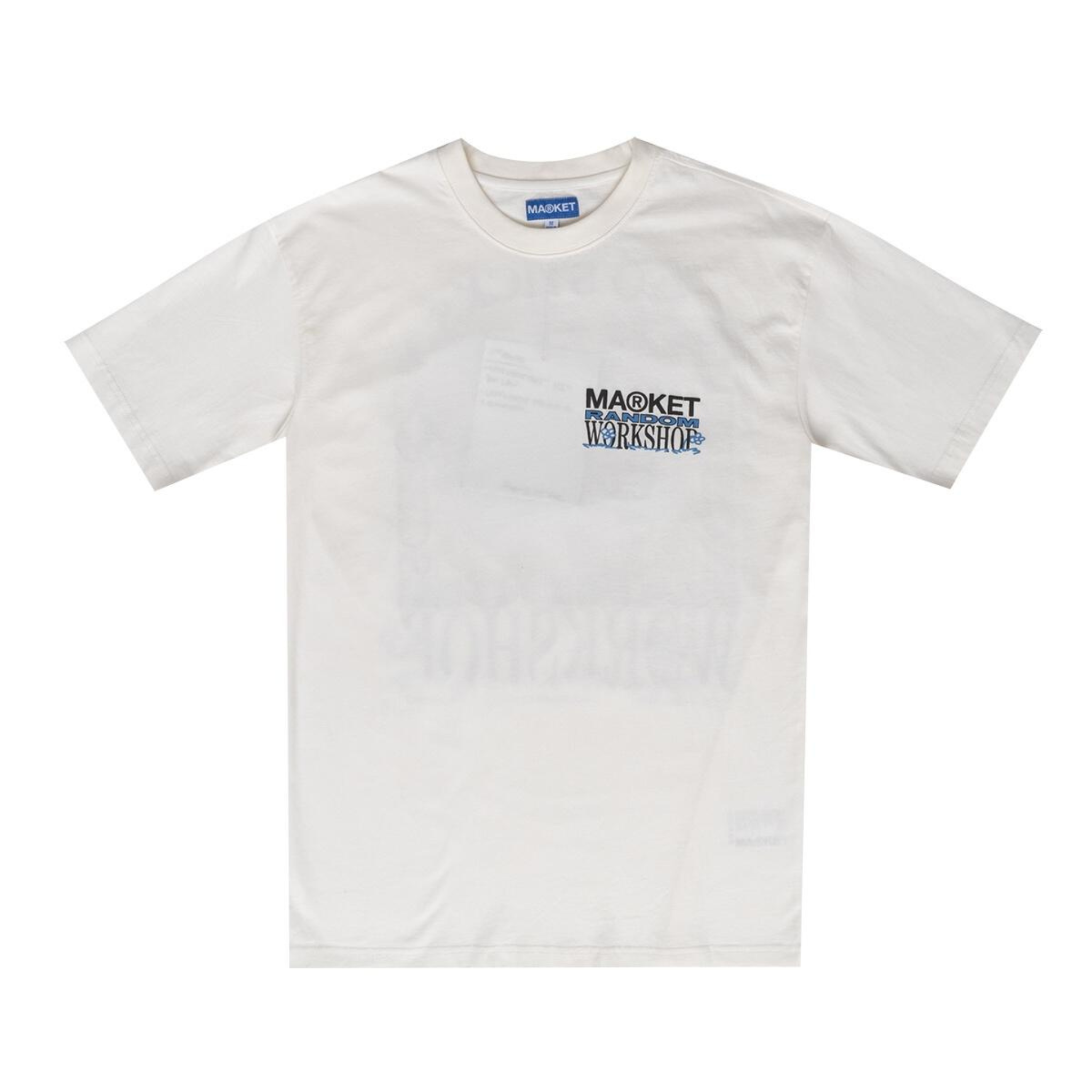 Market Flowerbed T-shirt (Parchment) - Market