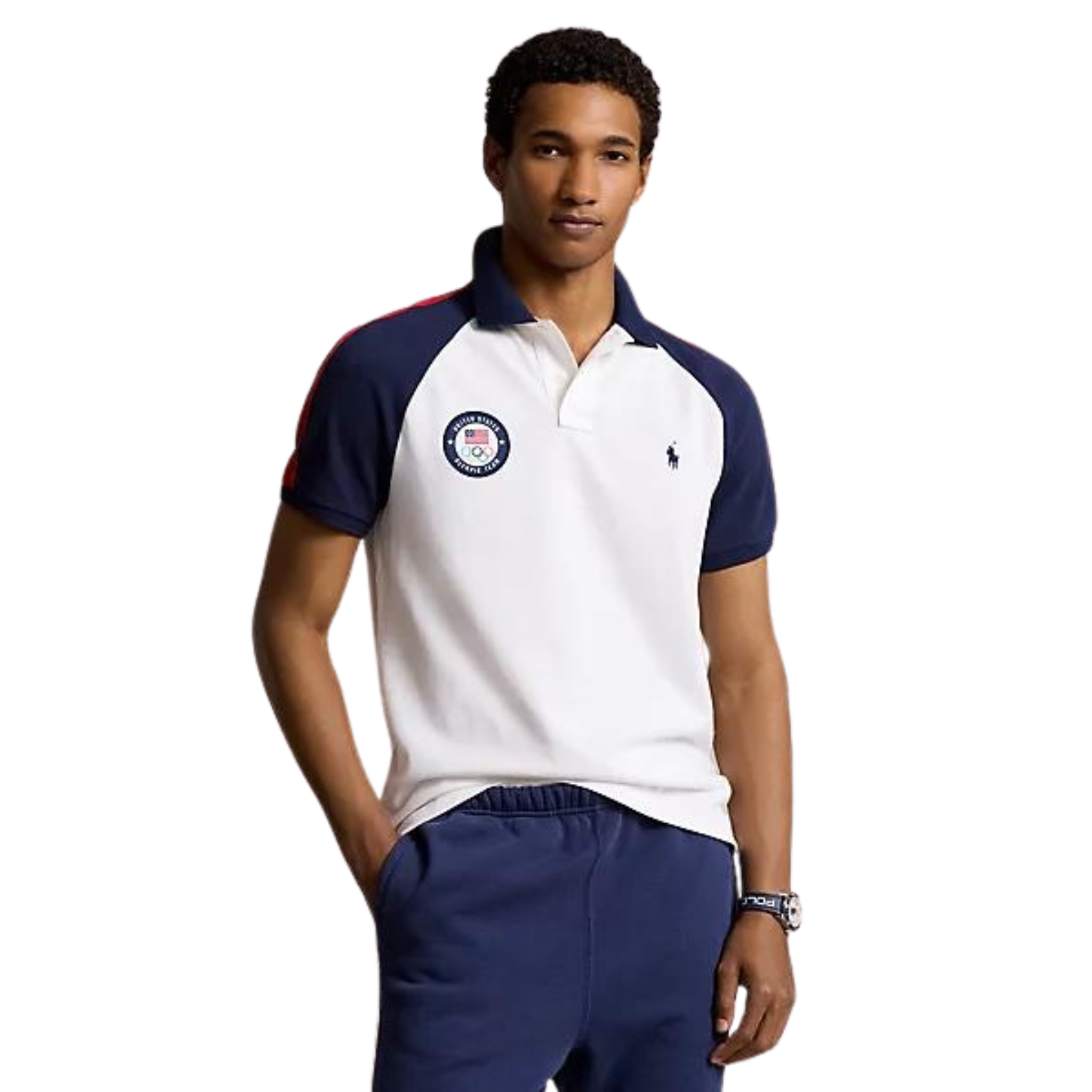 Polo Ralph Lauren Olympic Polo (White) - Polo Ralph Lauren