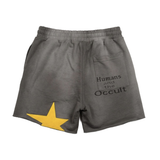 All Human "V BUCKS" shorts (Charcoal Wash)