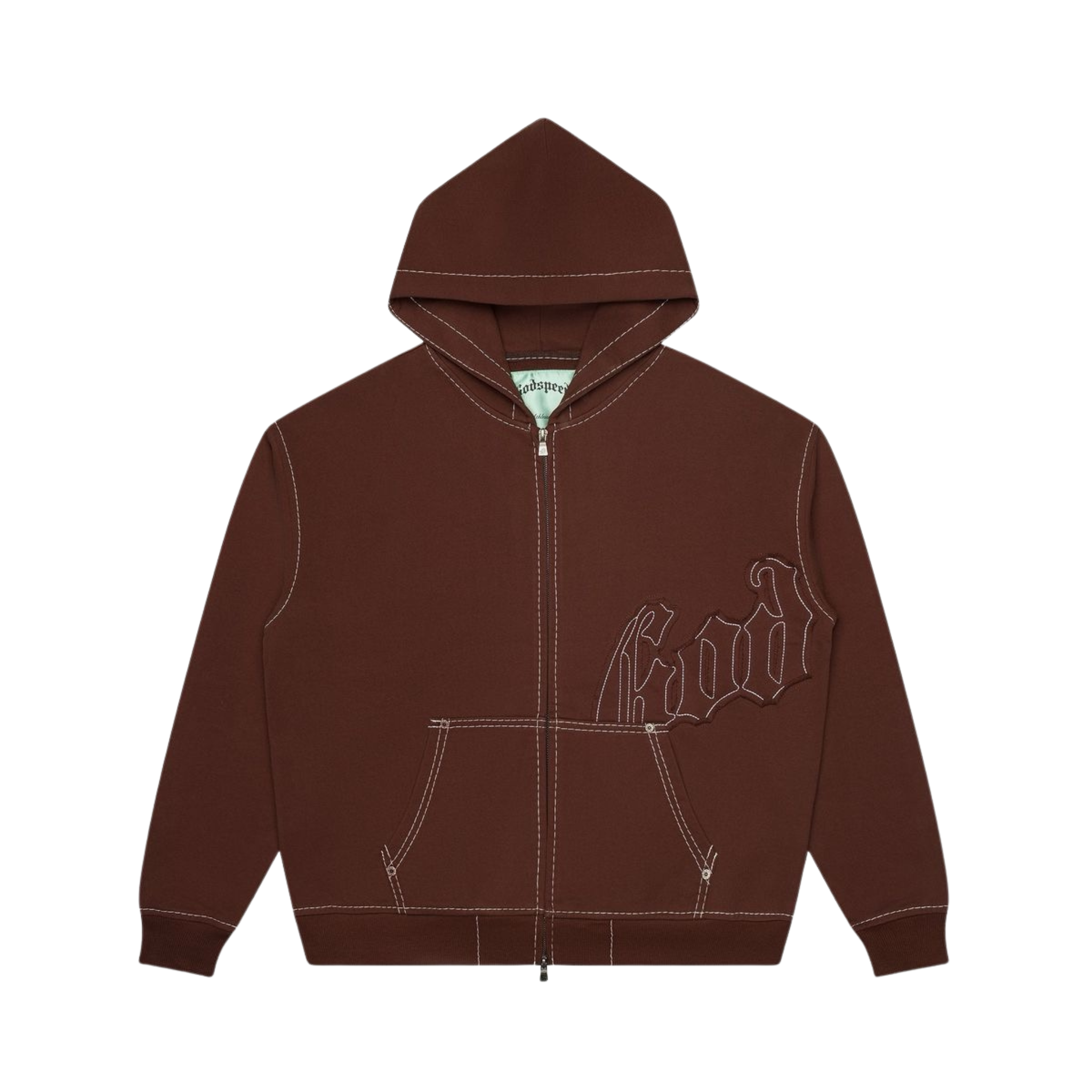 Godspeed OG Logo Sweatsuit Stitched (Mocha)