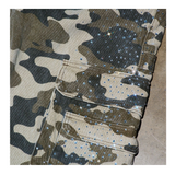 DUAA ''CREATIVE'' GREEN CAMO CARGO
