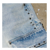 DUAA ''NOBLE'' BLUE CARGO DENIM SHORT