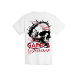 Outrank "Saint & Sinner" T-shirt (White)