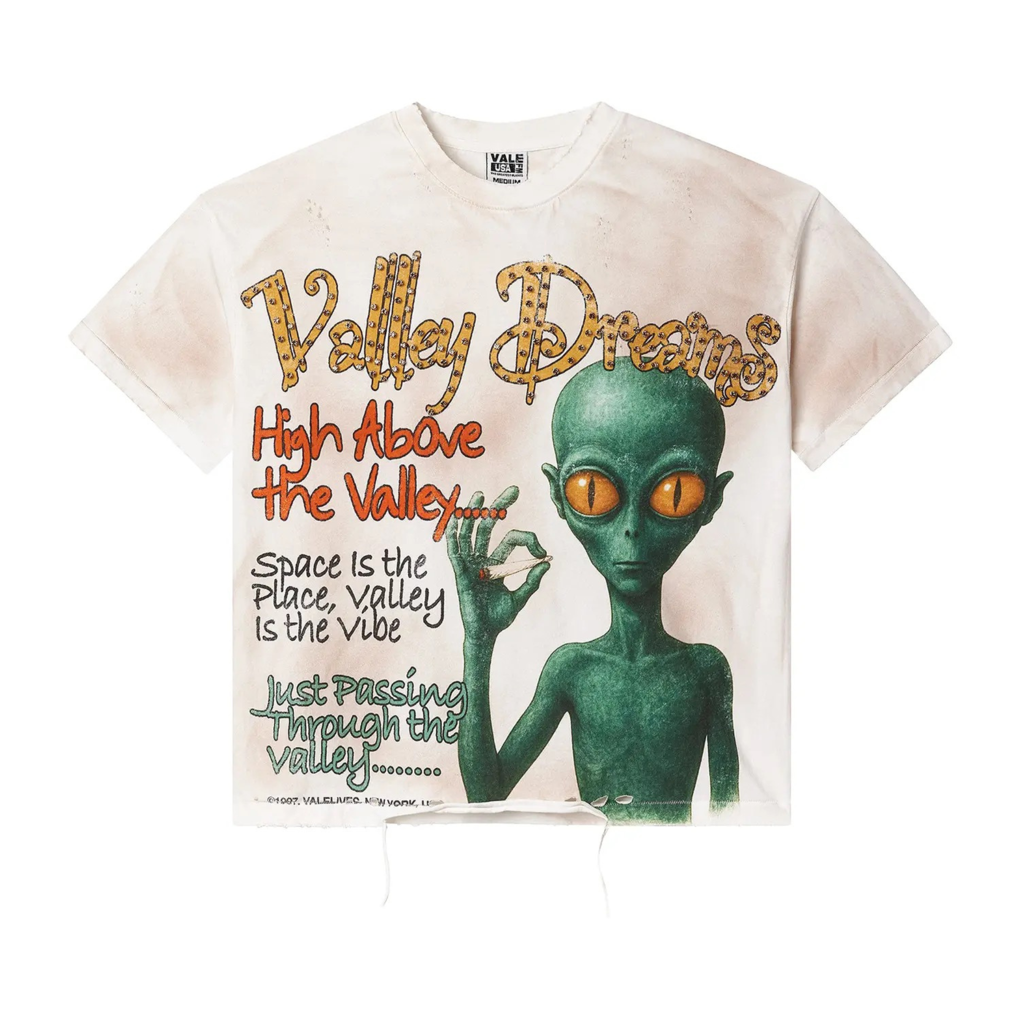 Vale Forever "Area 14 Bling" (Vintage White) - VALE