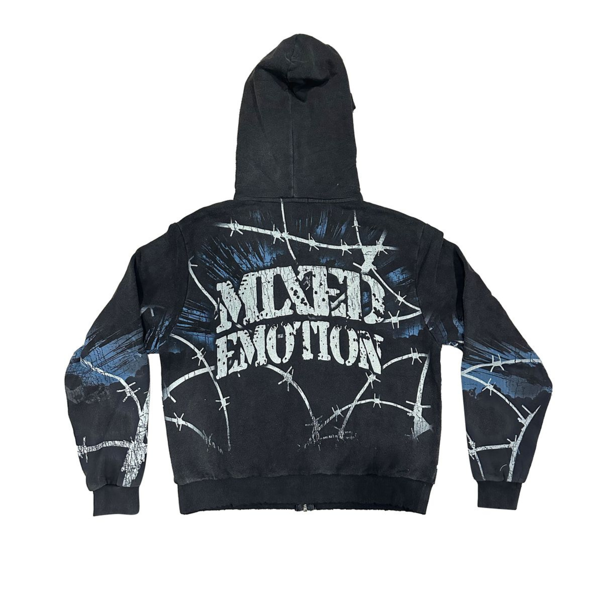 Mixed Emotion “Radioactive” Hoodie (Acid Wash)