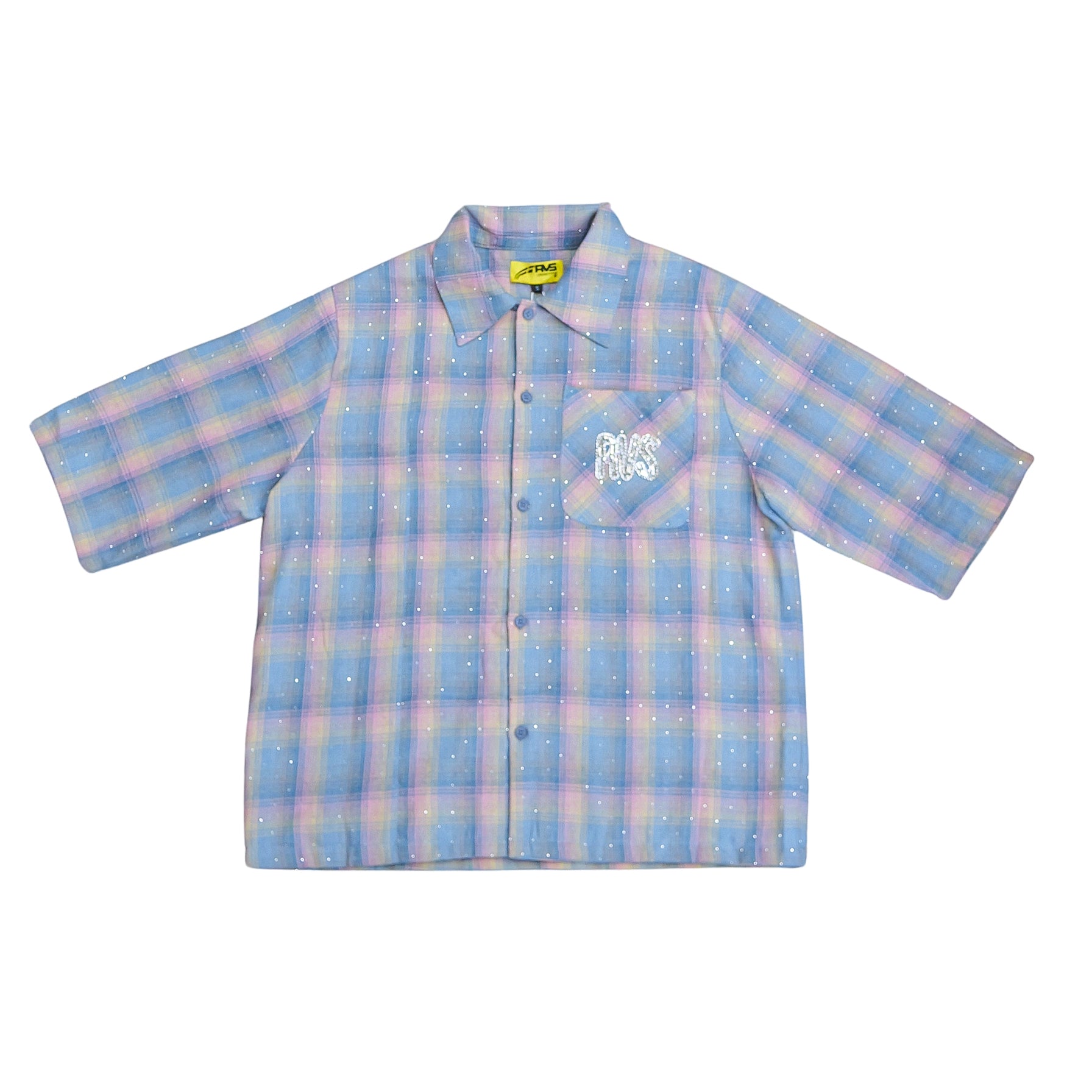Rvs Labs "Lumière" Flannel (Teal/ Coral)