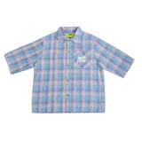 Rvs Labs "Lumière" Flannel (Teal/ Coral)