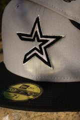 New Era Houston Astros 2005 World Series Side Patch Grey UV 59Fifty Fitted (Grey/Black)