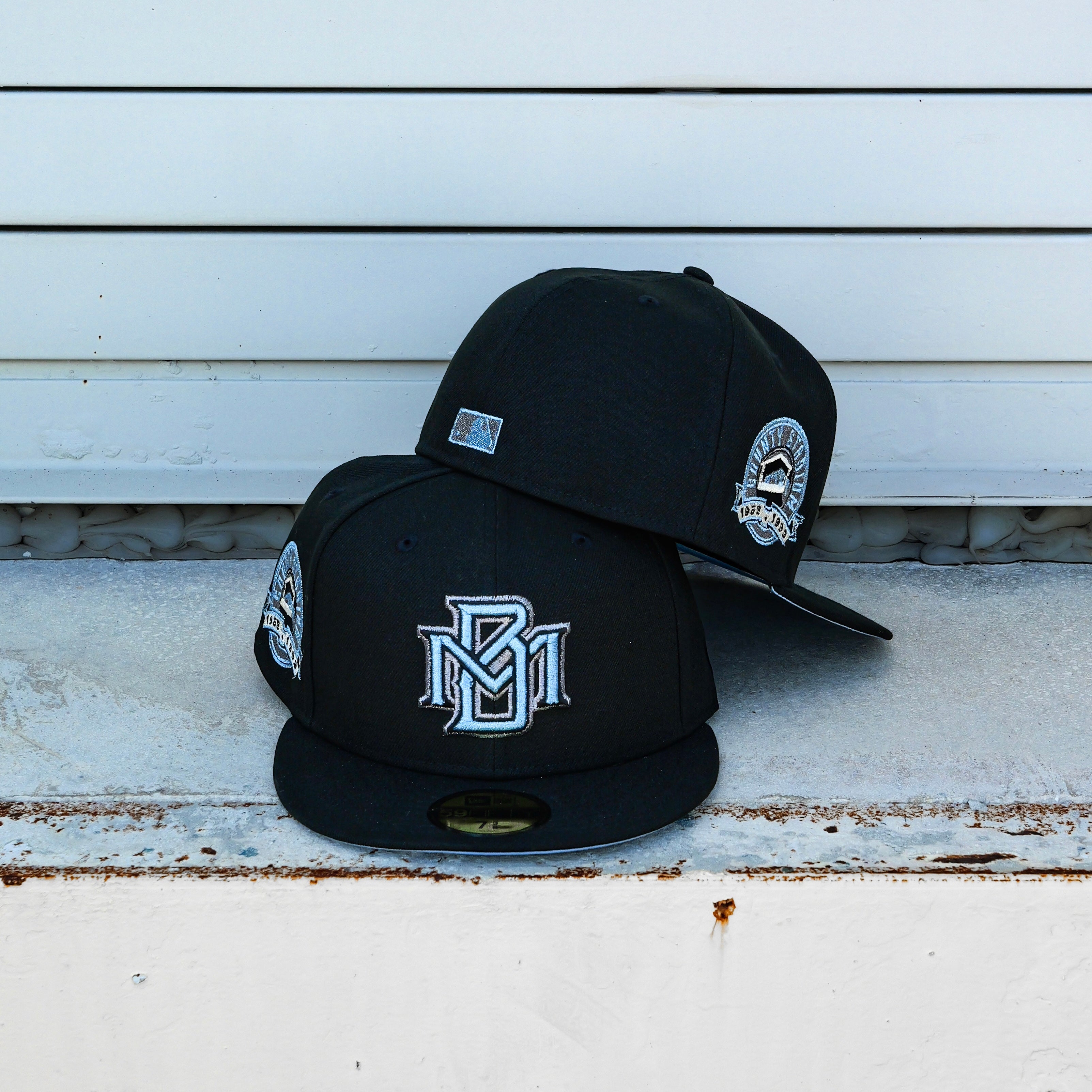 New Era Milwaukee Brewers County Stadium Side Patch Fitted