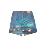 Memory Lane "After Hours" Printed Shorts