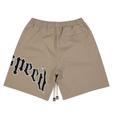 Godspeed OG Logo Nylon Shorts (Sand)