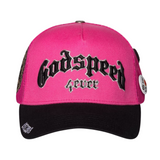 Godspeed GS FOREVER TRUCKER HAT (Pink/Black) BOOM