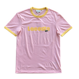 Lacoste Printed Contrast Accent T-Shirt (Nymphea/Cornsilk) - TH7531 - Lacoste