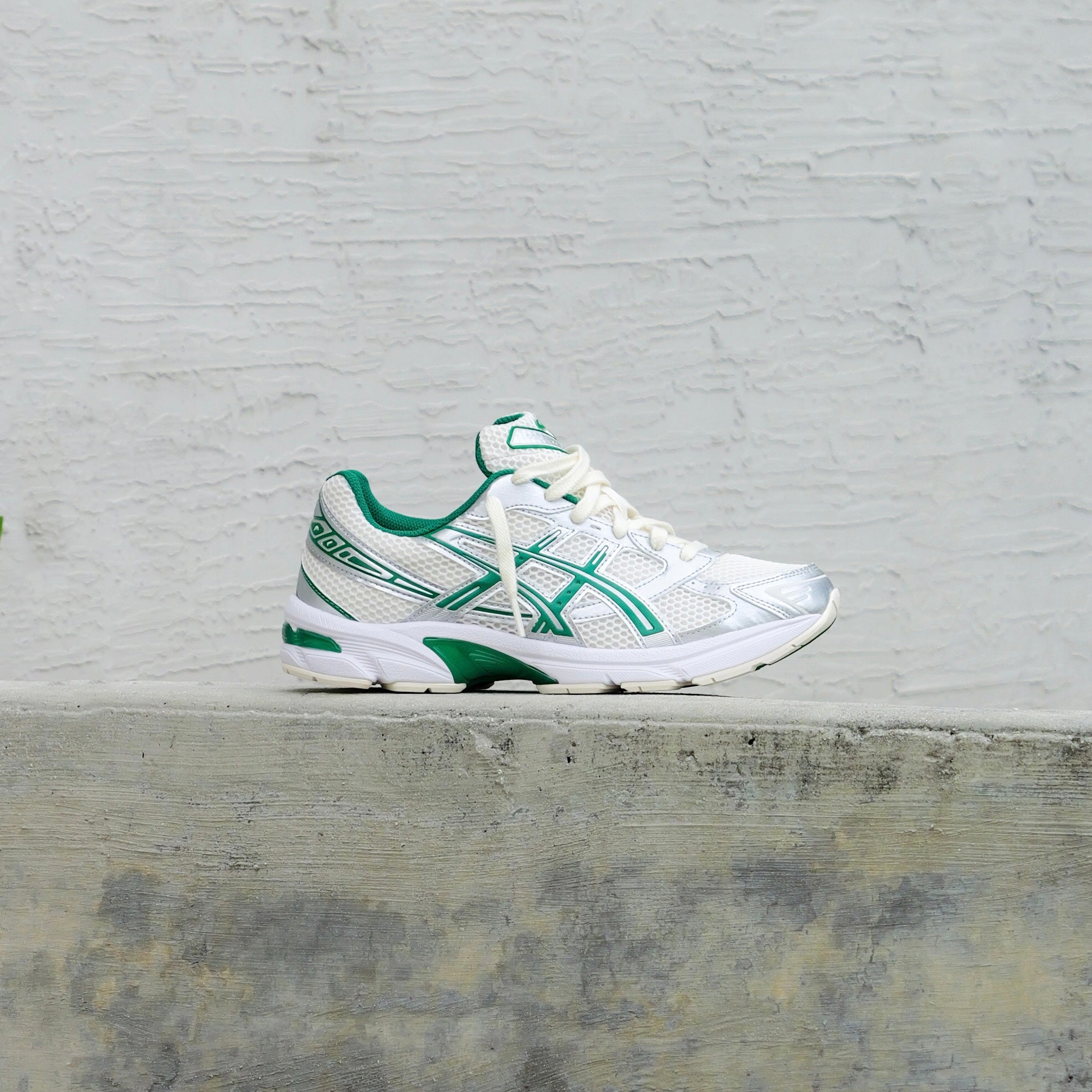 Mens Asics Gel-1130 (Cream/Kale)