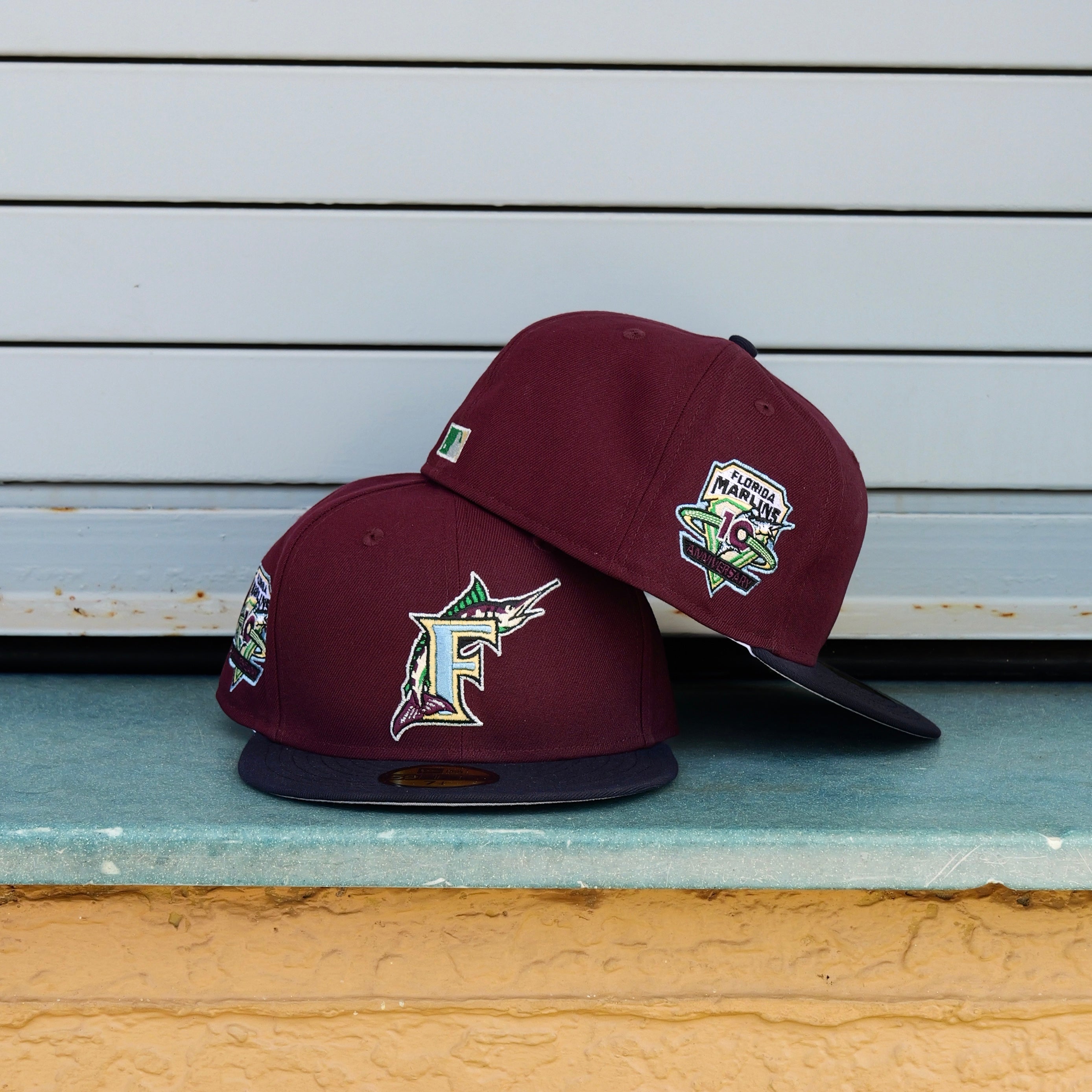 New Era Florida Marlins 10th Anniversary Side Patch Fitted