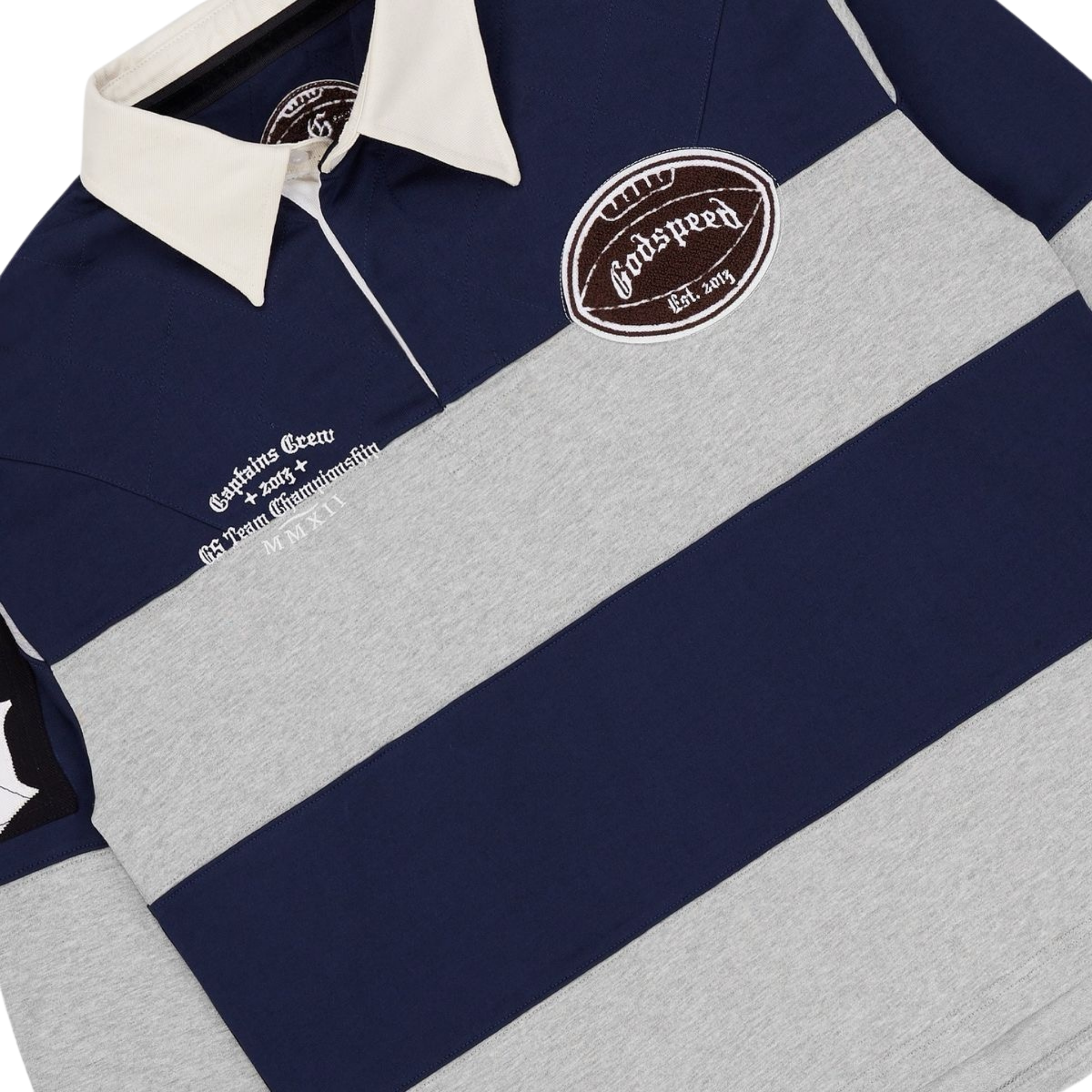 Godspeed "Classic Field Rugby" LS (Navy/Heather)