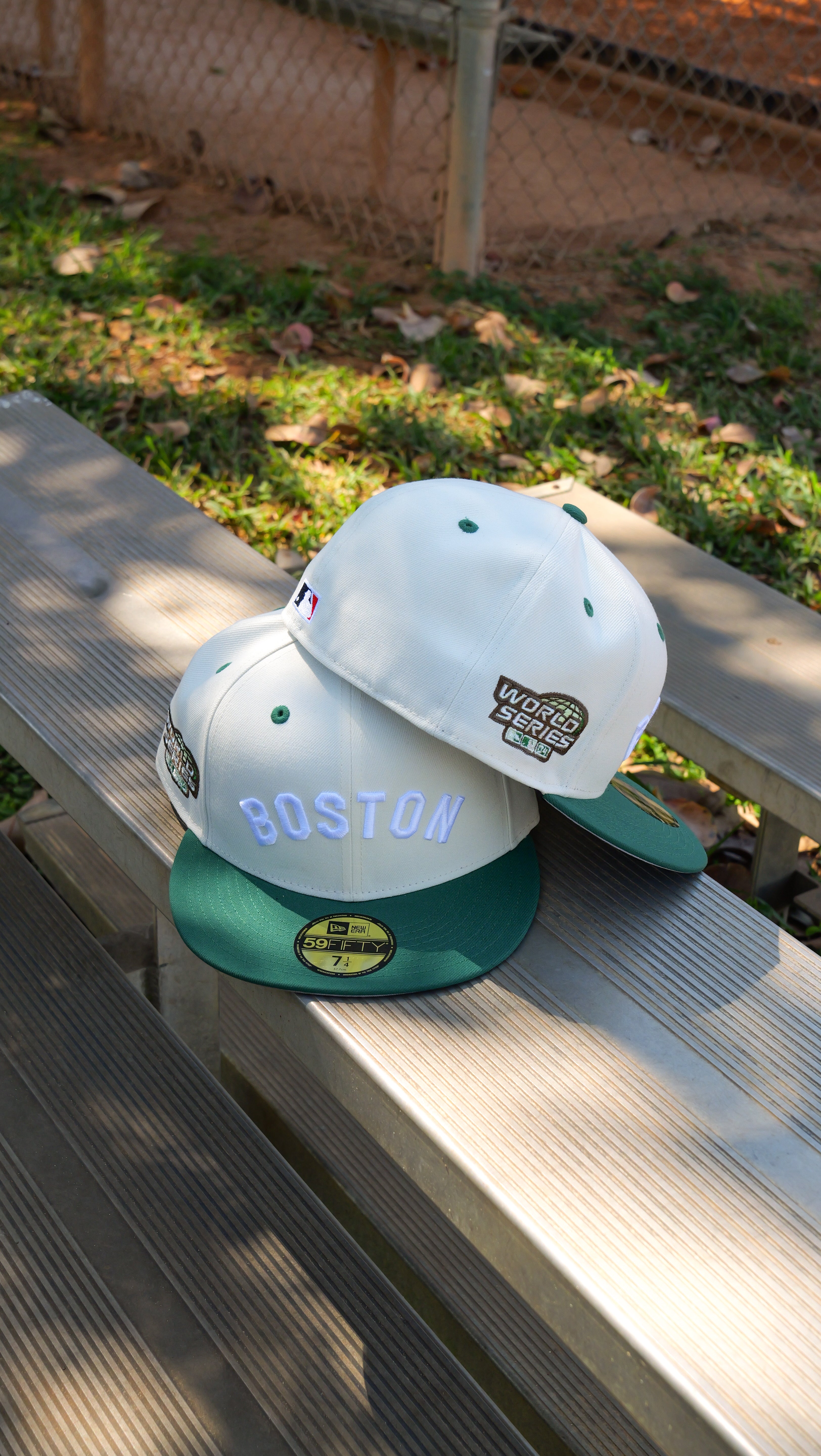 New Era Boston Red Sox 2004 World Series (Chrome/Green) - New Era