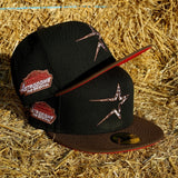New Era Houston Astros Astrodome The Original Side Patch Fitted (Black)
