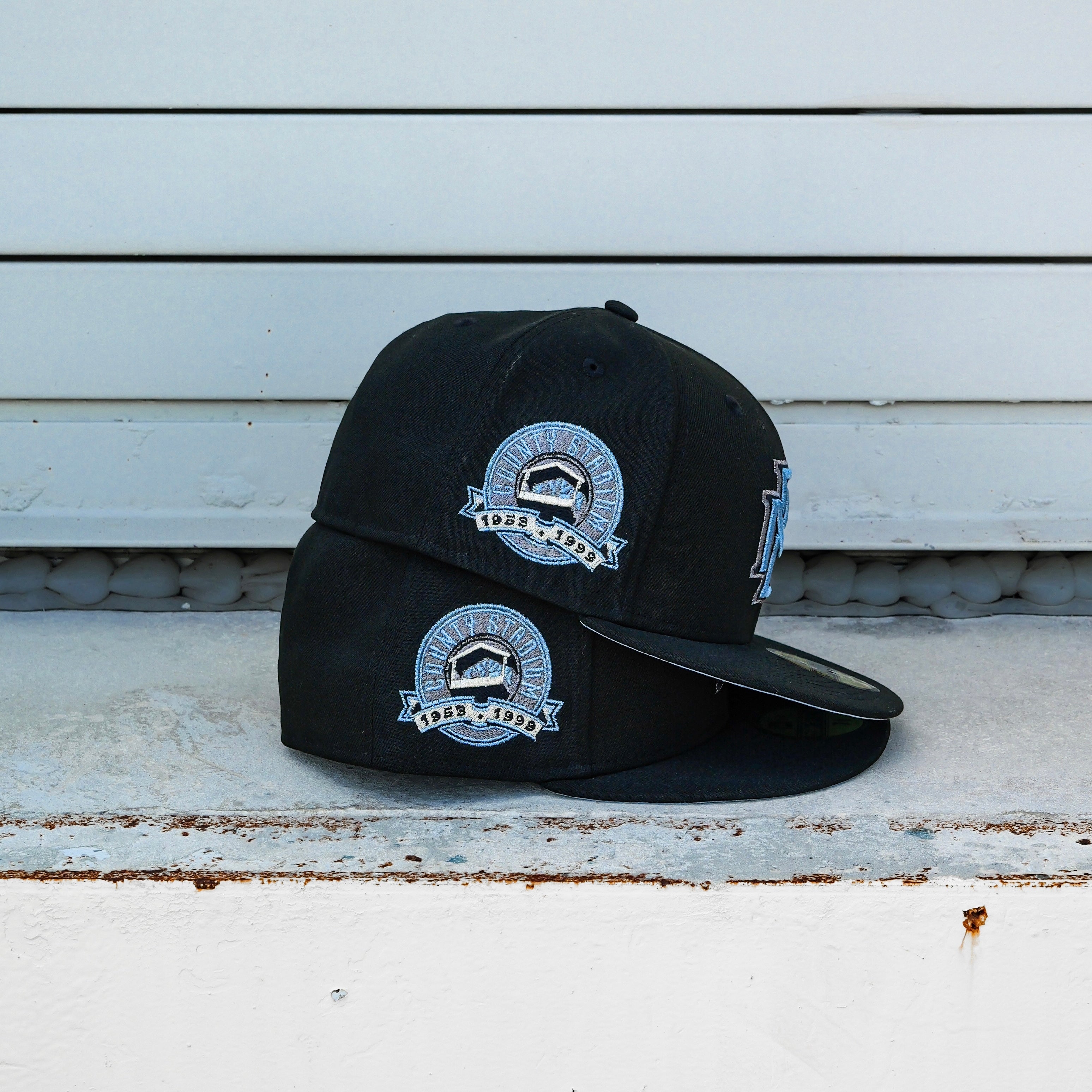New Era Milwaukee Brewers County Stadium Side Patch Fitted