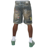 DUAA "SUNSET" Denim Shorts (Vintage Amber)
