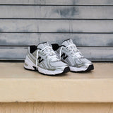 Mens New Balance 740 (White/Silver Metallic/Black) - U740NW2