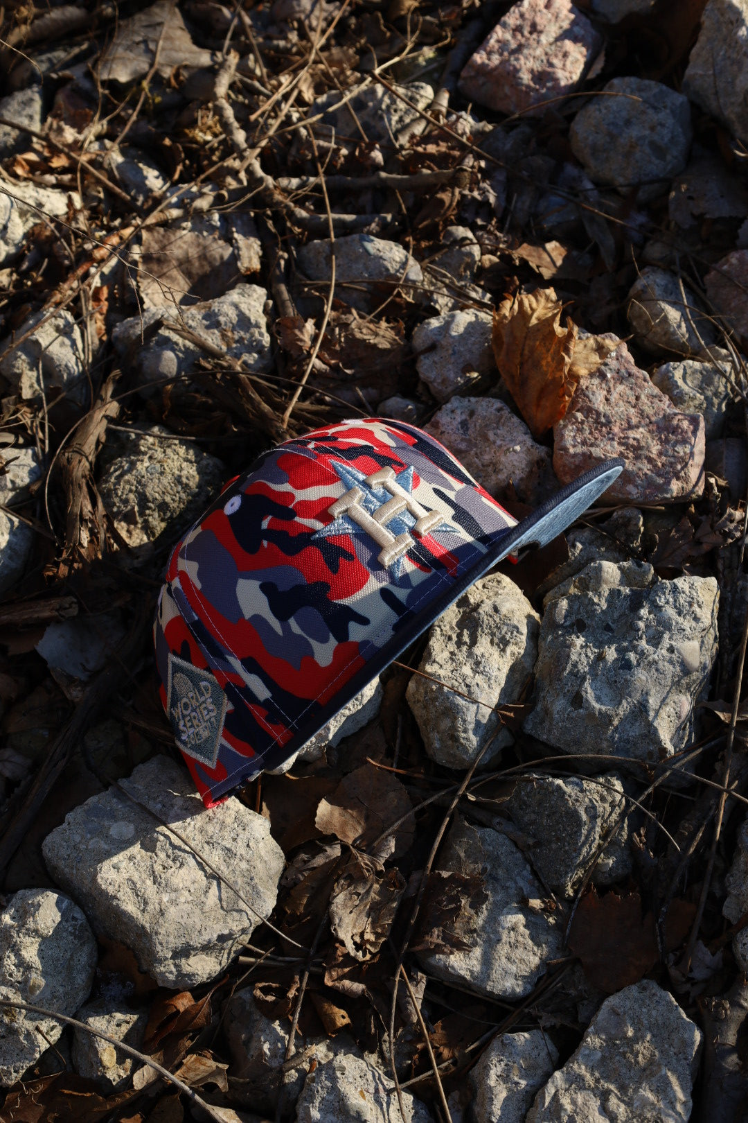 New Era Houston Astros 2017 World Series Sky UV 59Fifty Fitted (Camo/Navy) - New Era