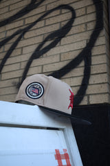 New Era Detroit Tigers 1971 All-Star Game Grey UV 59Fifty Fitted (Camel/Black) - New Era