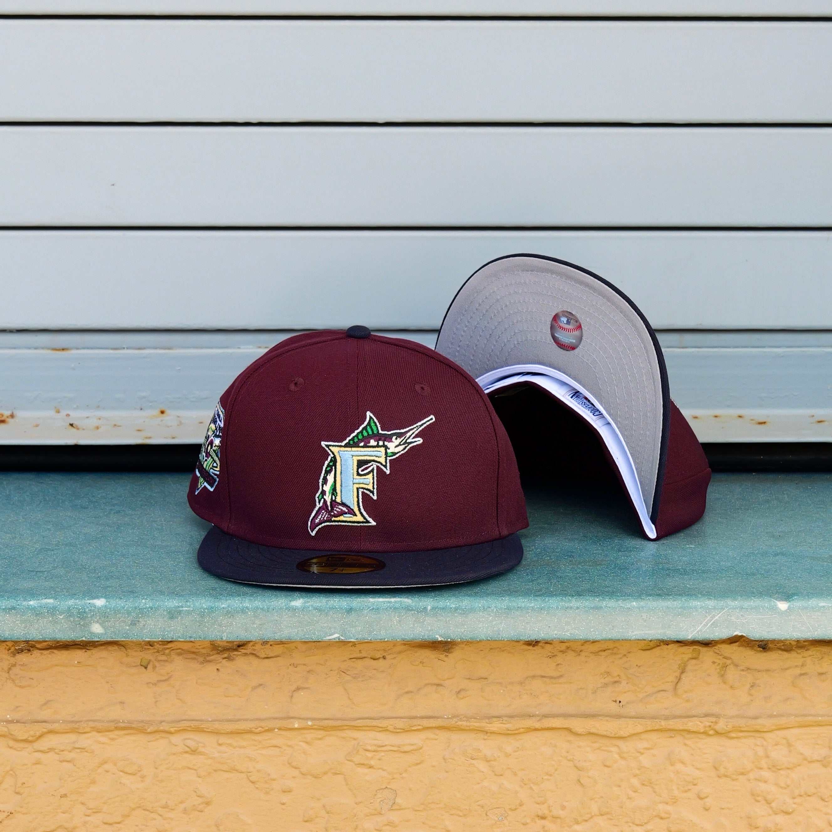 New Era Florida Marlins 10th Anniversary Side Patch Fitted