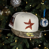 New Era Houston Astros 2000 Inaugural Season Side Patch Fitted (Off White/Real Tree)