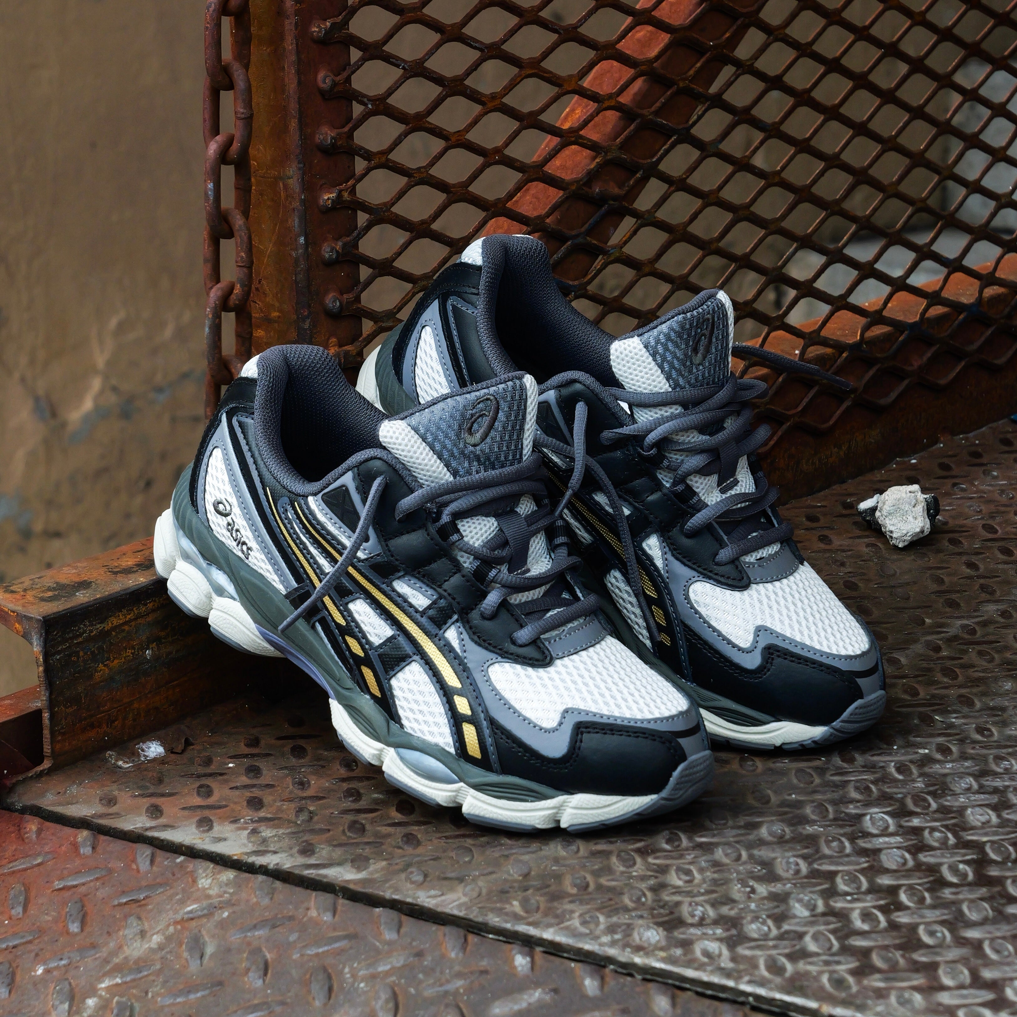 Mens Asics Gel-NYC 2055 (Smoke Grey/Obsidian Grey)
